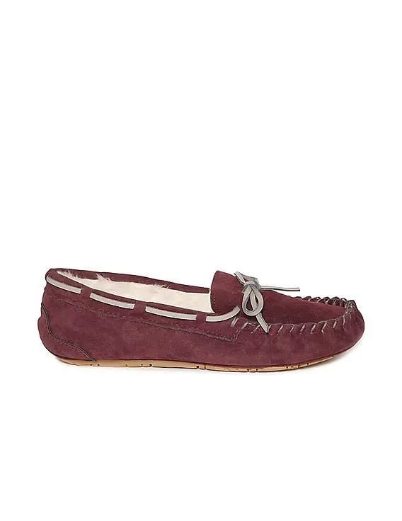 Aeropostale Fur Lined Boat Shoes