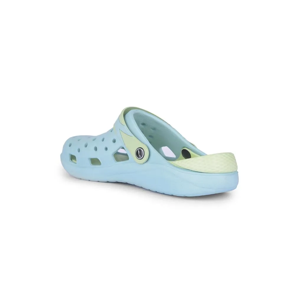 AHA By Liberty XT-801-1 Casual Clogs For Women(Sky Blue)