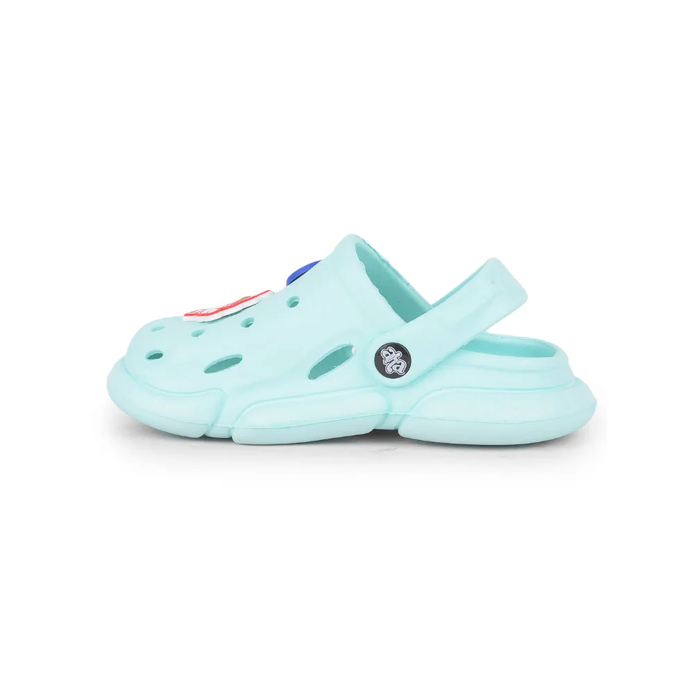 AHA Casual Green Clogs For Kids ZQ-SH-018 By Liberty