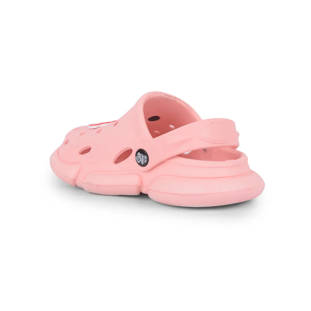 AHA Casual Light Pink Clogs For Kids ZQ-SH-018 By Liberty