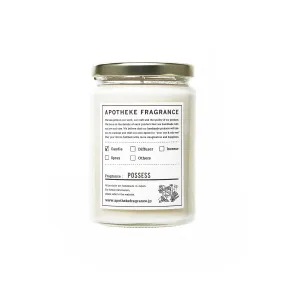 Apotheke Fragrance Glass Jar Candle Possess