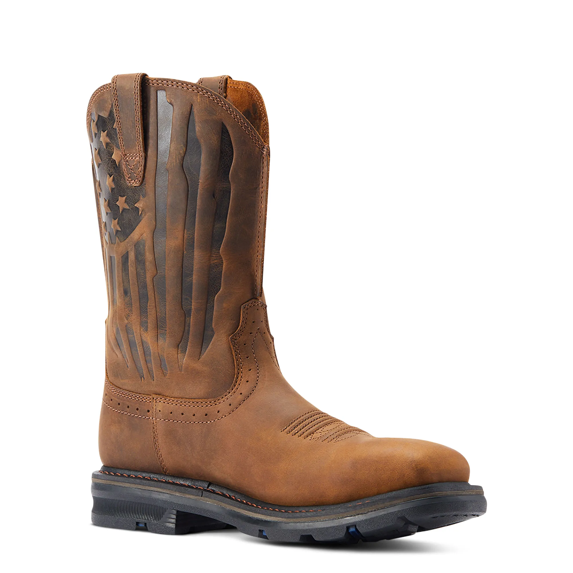 Ariat Mens Sierra Shock Shield Patriot Steel Toe Work Boot