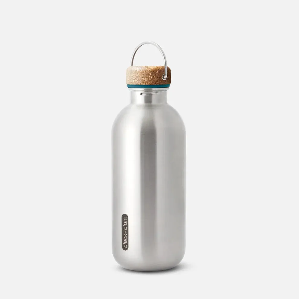 Black+Blum Steel Water Bottle 600ml - Borraccia da Trekking