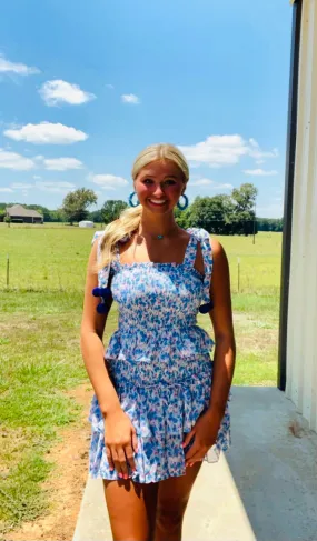 Blue Hawaiian Dress