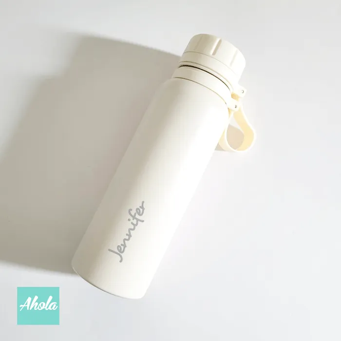 【Bouteille】 Engraved Stainless Steel Hot or Cold Bottle 刻名不鏽鋼保冷/保温水樽