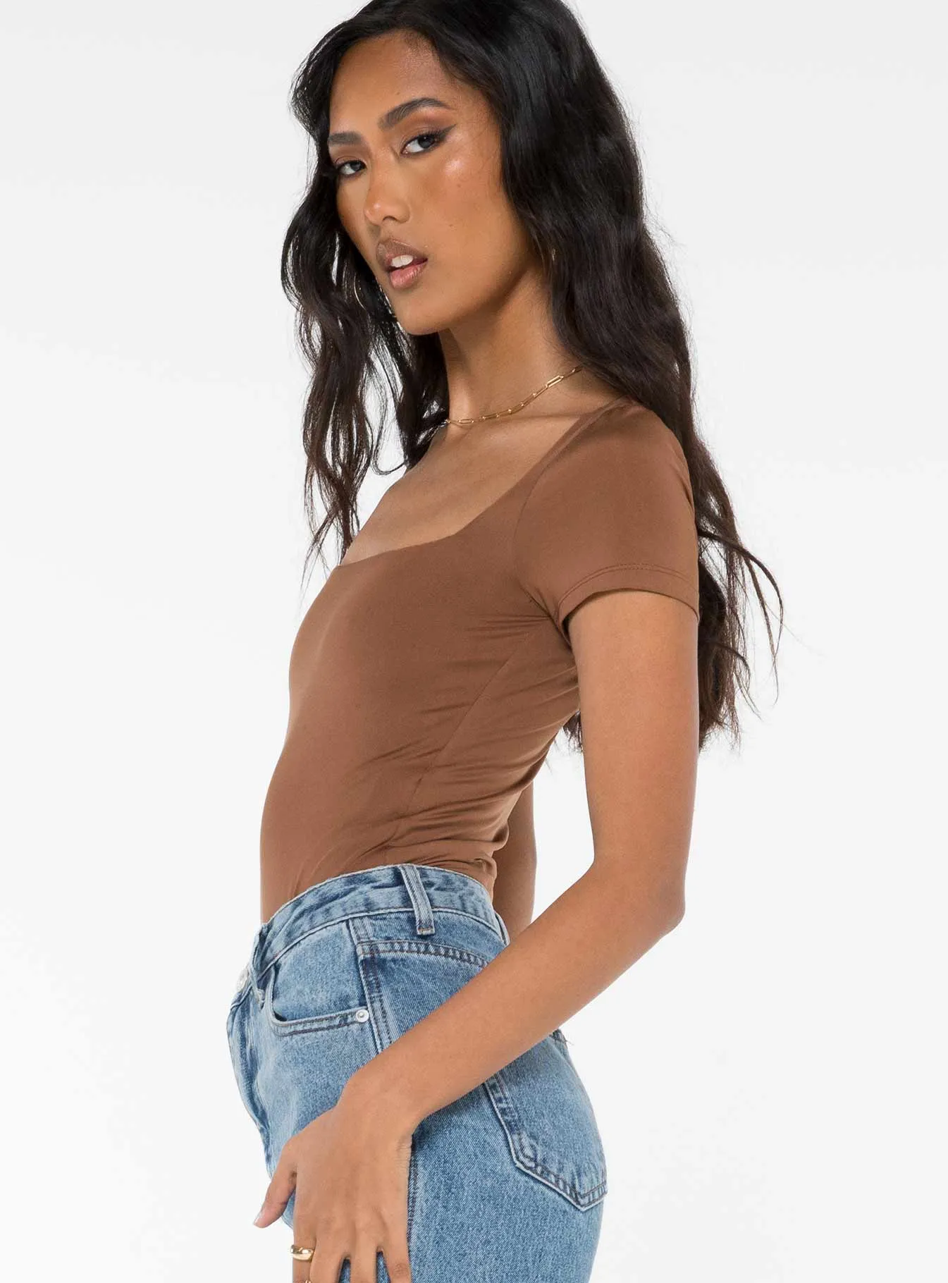 Byer Bodysuit Brown