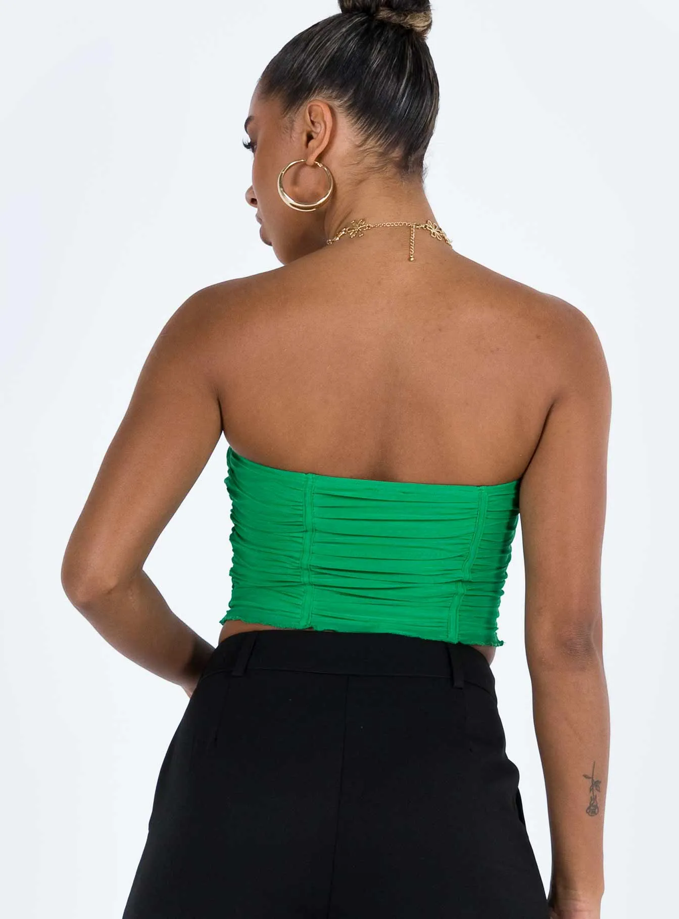 Caldwell Tube Top Green