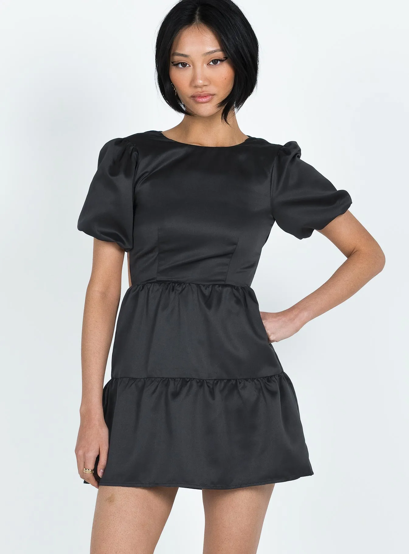 Capone Mini Dress Black