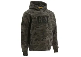 Caterpillar Mens Trademark Hooded Night Camo Sweatshirt