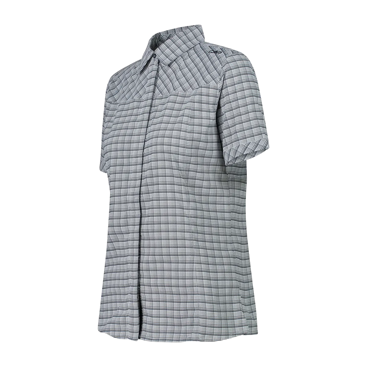 CMP Camicia fantasia check maniche corte da Trekking Donna