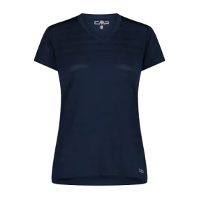 CMP T-shirt con inserti in mesh orizzontali da Trekking Donna