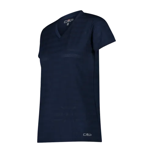 CMP T-shirt con inserti in mesh orizzontali da Trekking Donna