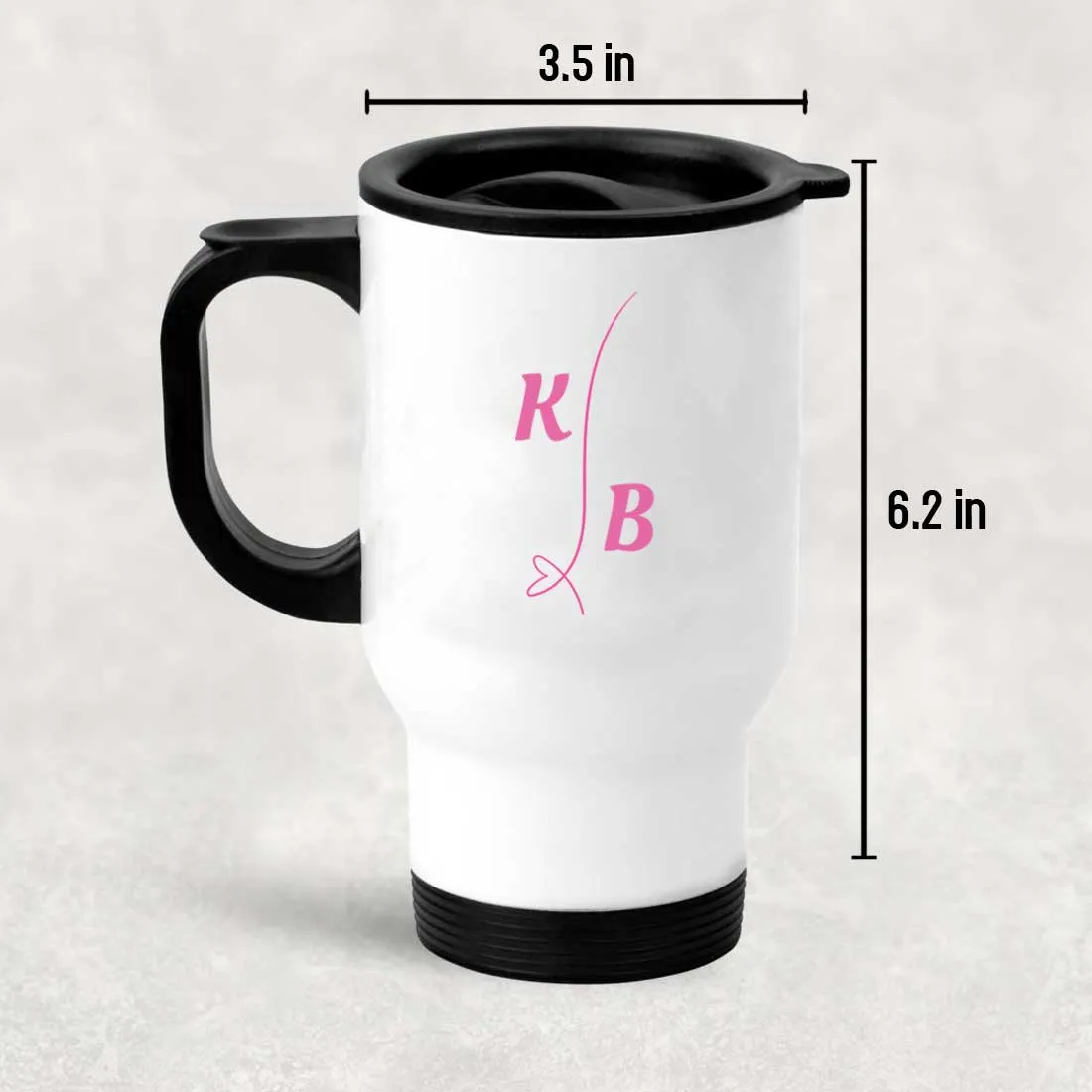 Coffee Mug with Name - Insulated Travel Car Mug