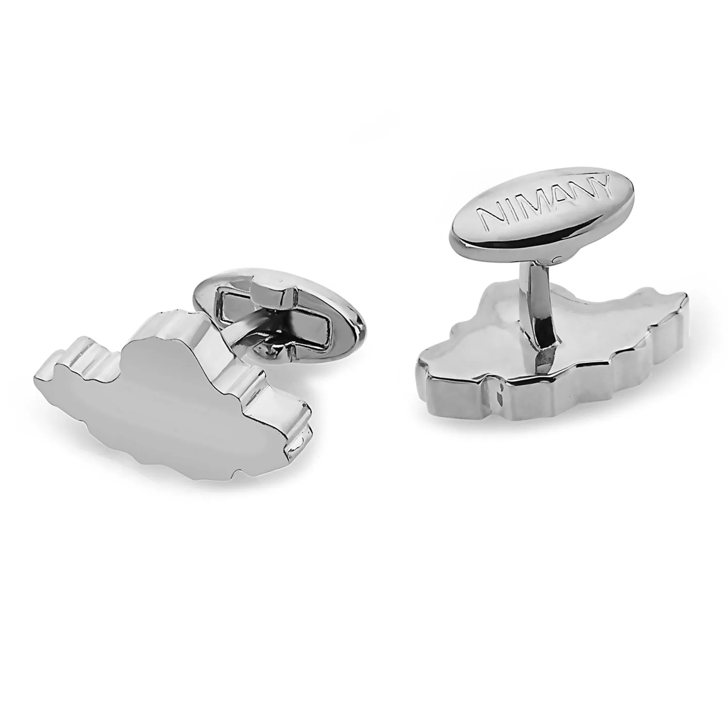 Country Cufflink Steel