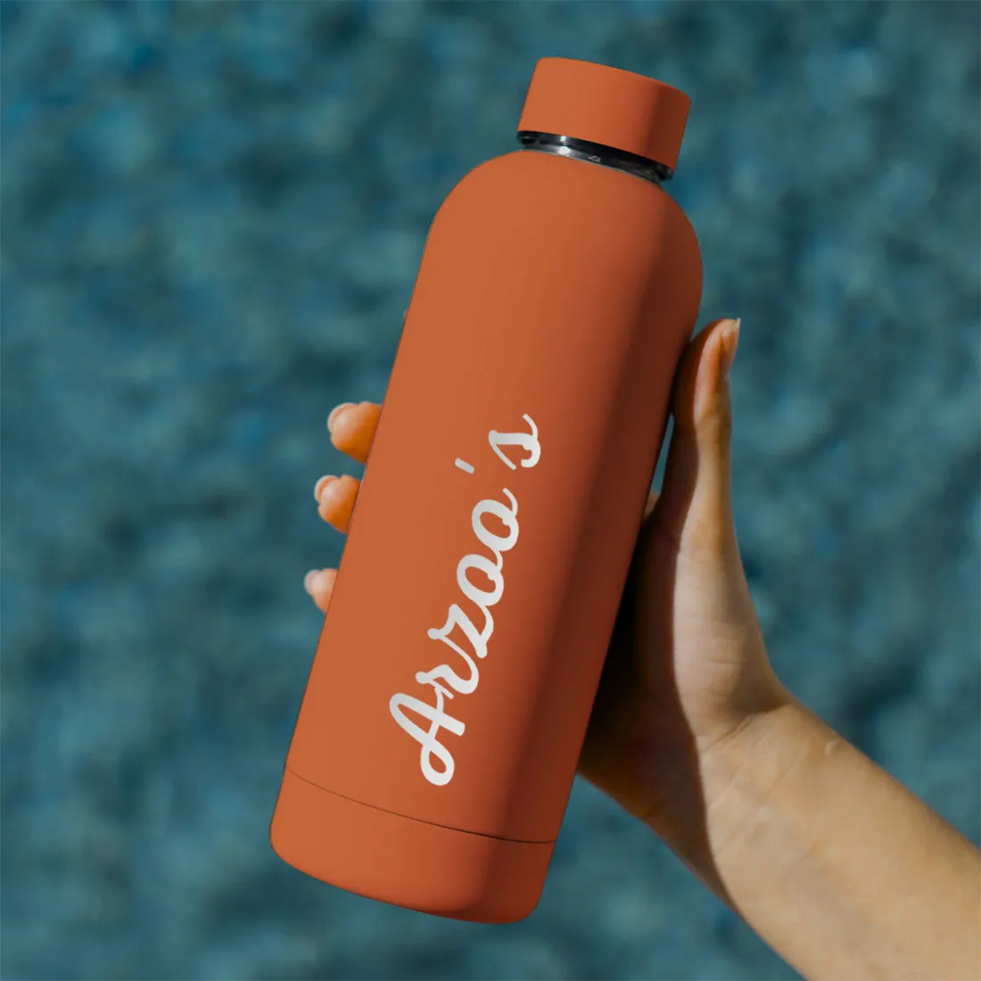 Custom Insulated Water Bottles Stainless Steel  Bottle for Travel Office Gym Home - BPA Free, Leakproof