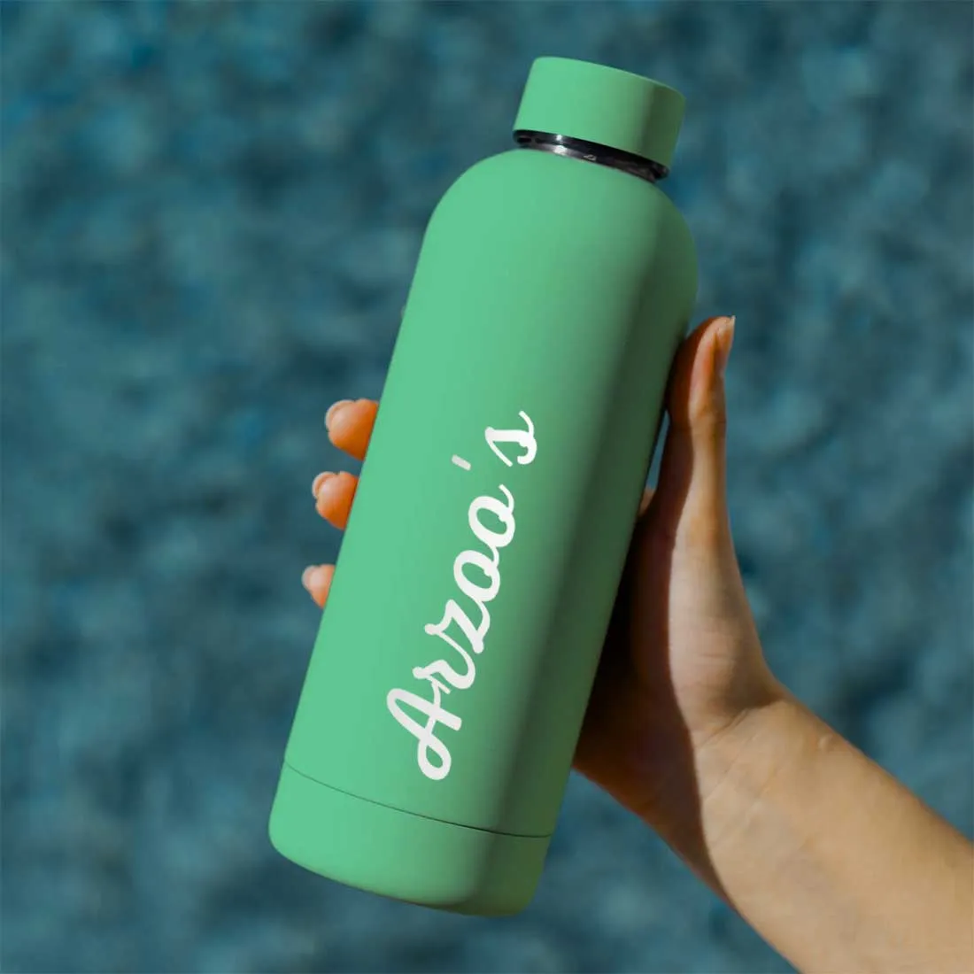 Custom Insulated Water Bottles Stainless Steel  Bottle for Travel Office Gym Home - BPA Free, Leakproof