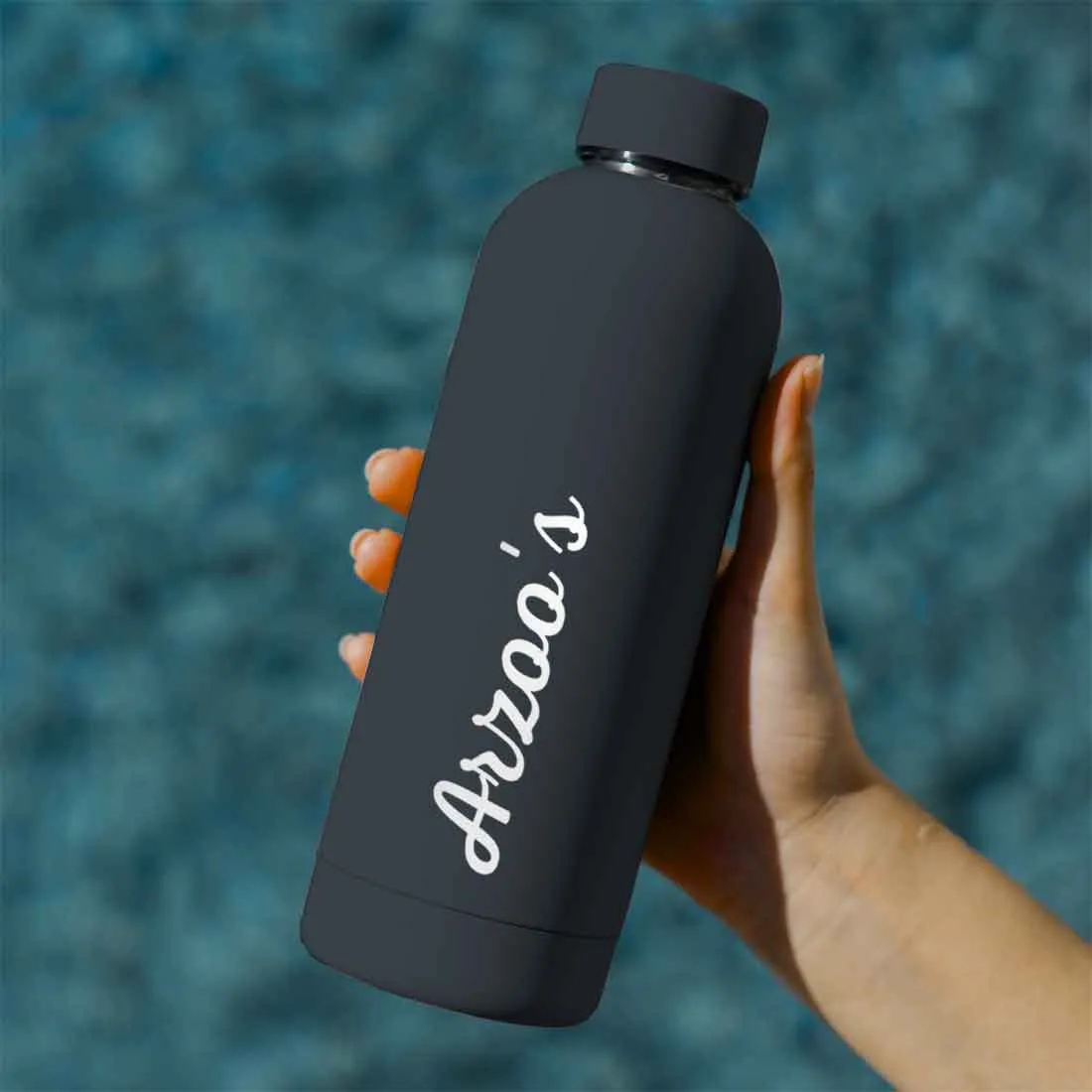 Custom Insulated Water Bottles Stainless Steel  Bottle for Travel Office Gym Home - BPA Free, Leakproof