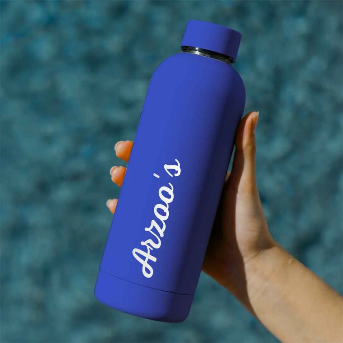 Custom Insulated Water Bottles Stainless Steel  Bottle for Travel Office Gym Home - BPA Free, Leakproof