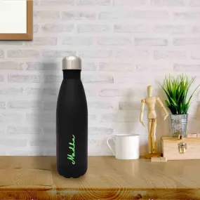 Custom Made Drink Bottles with Name - Stainless Steel Cola Insulated Shape Water Bottle