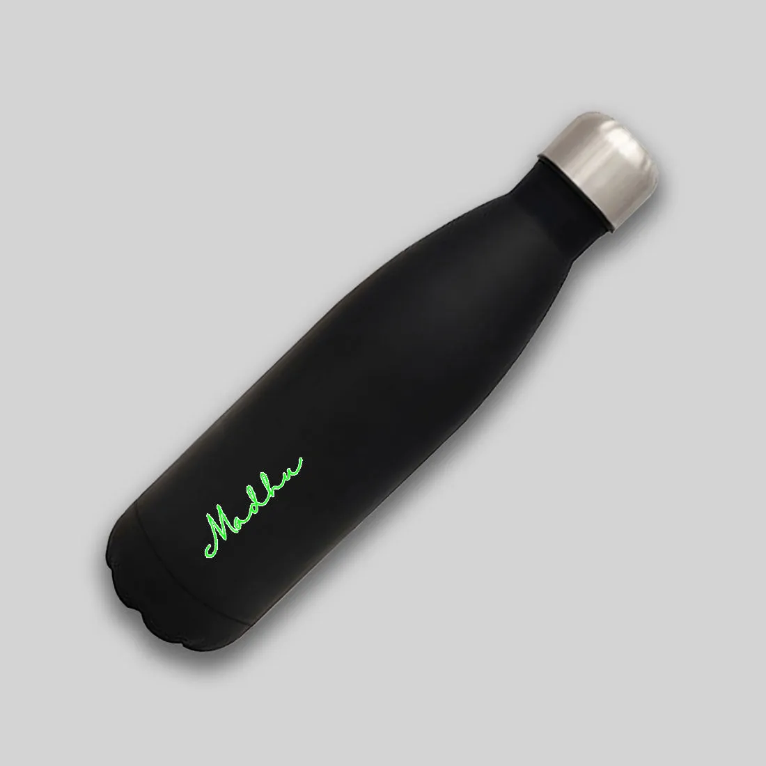 Custom Made Drink Bottles with Name - Stainless Steel Cola Insulated Shape Water Bottle