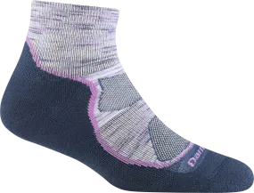 Darn Tough Women's Light Hiker 1/4 Lightweight Hiking Sock Cosmic Purple | Buy Darn Tough Women's Light Hiker 1/4 Ligh