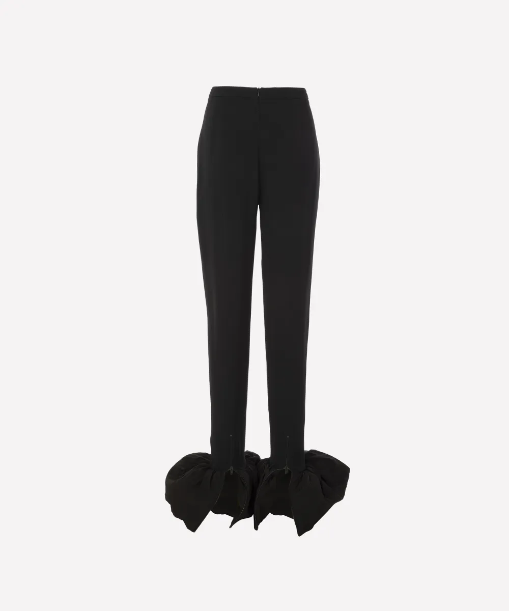 DAVID KOMA puff hem pants 