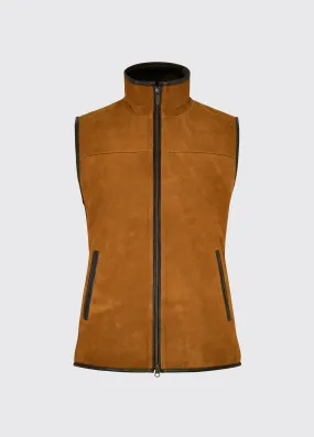 Dunhill Leather Gilet - Tan