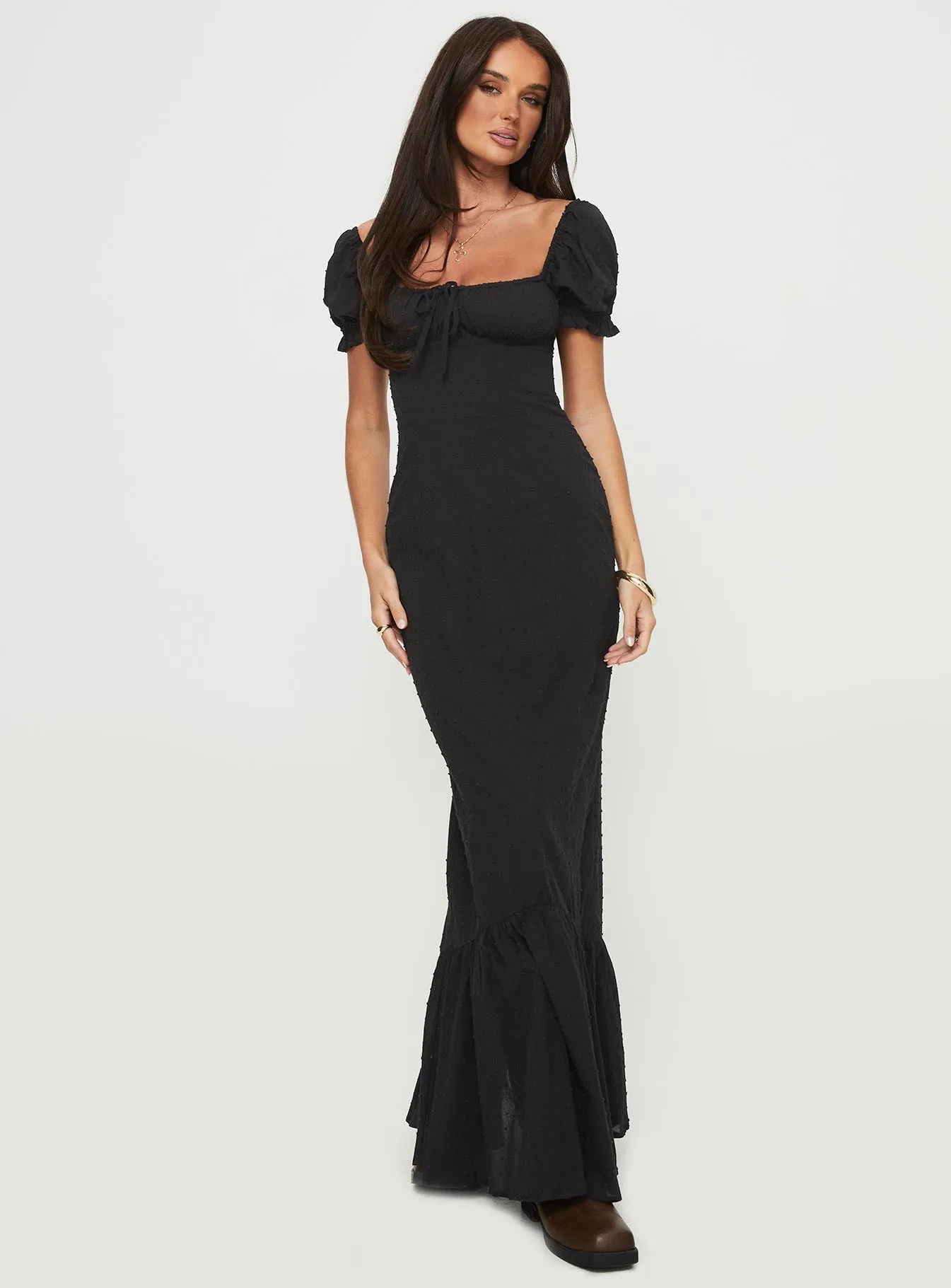 Farewell Maxi Dress Black