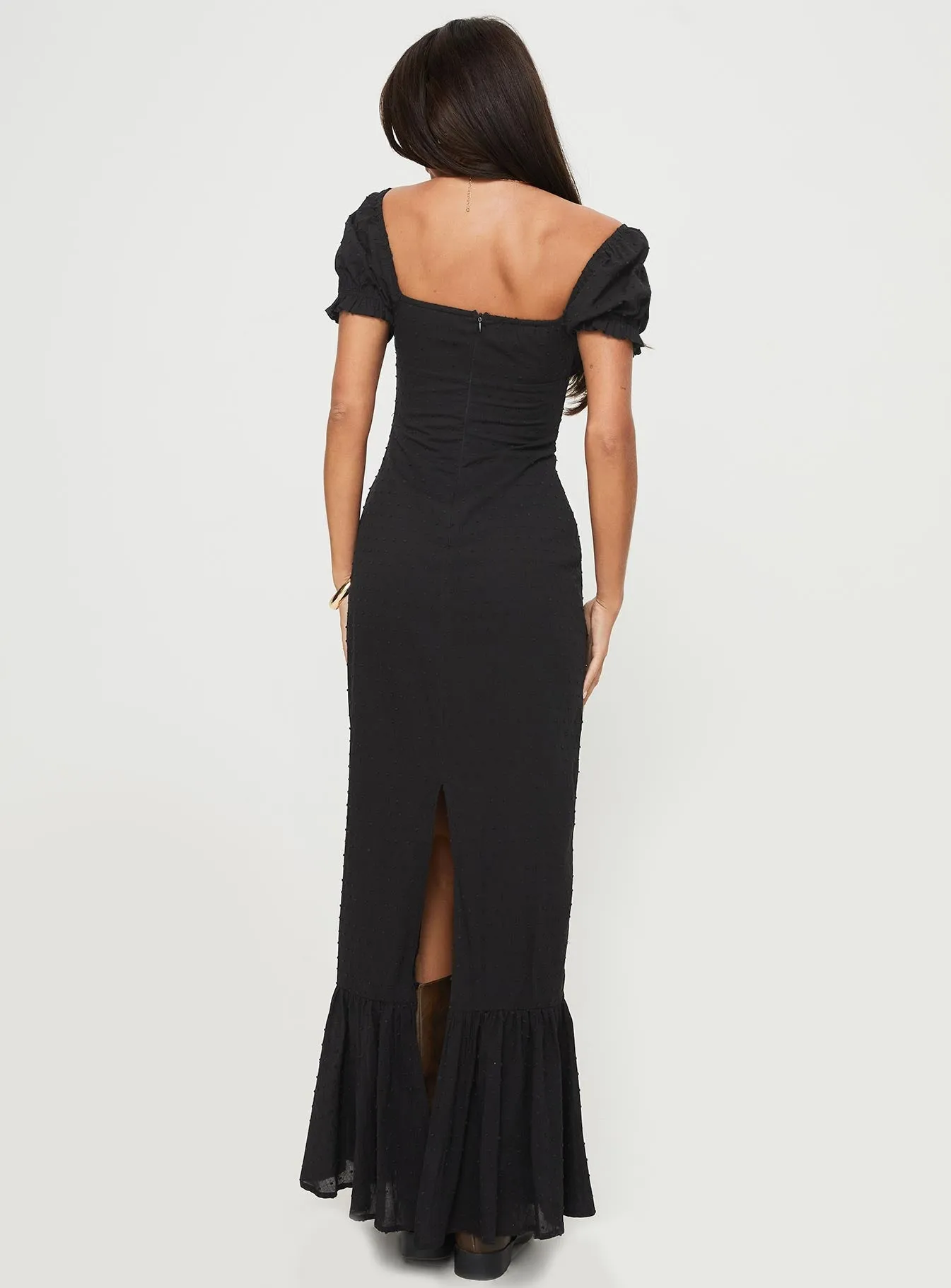 Farewell Maxi Dress Black