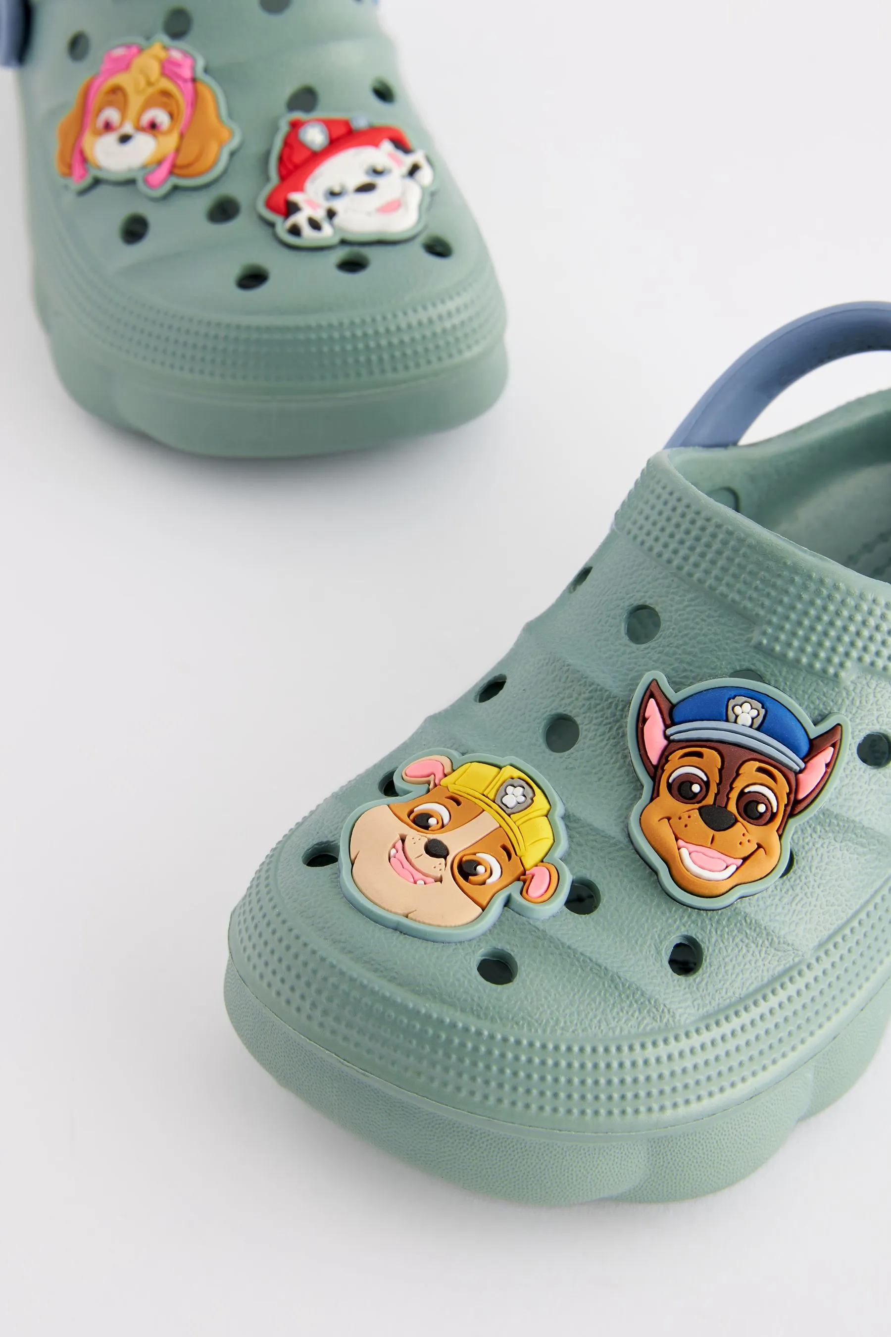 Green Paw Patrol Clogs