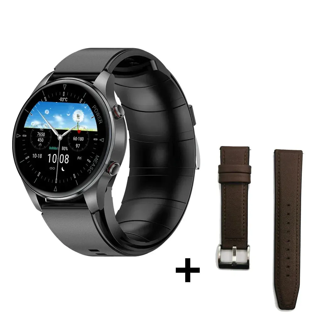 Health Care Accurate Blood Pressure Temperature Fitness Monitoring Smartwatch