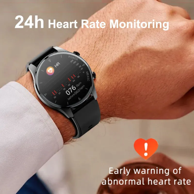 Health Care Accurate Blood Pressure Temperature Fitness Monitoring Smartwatch