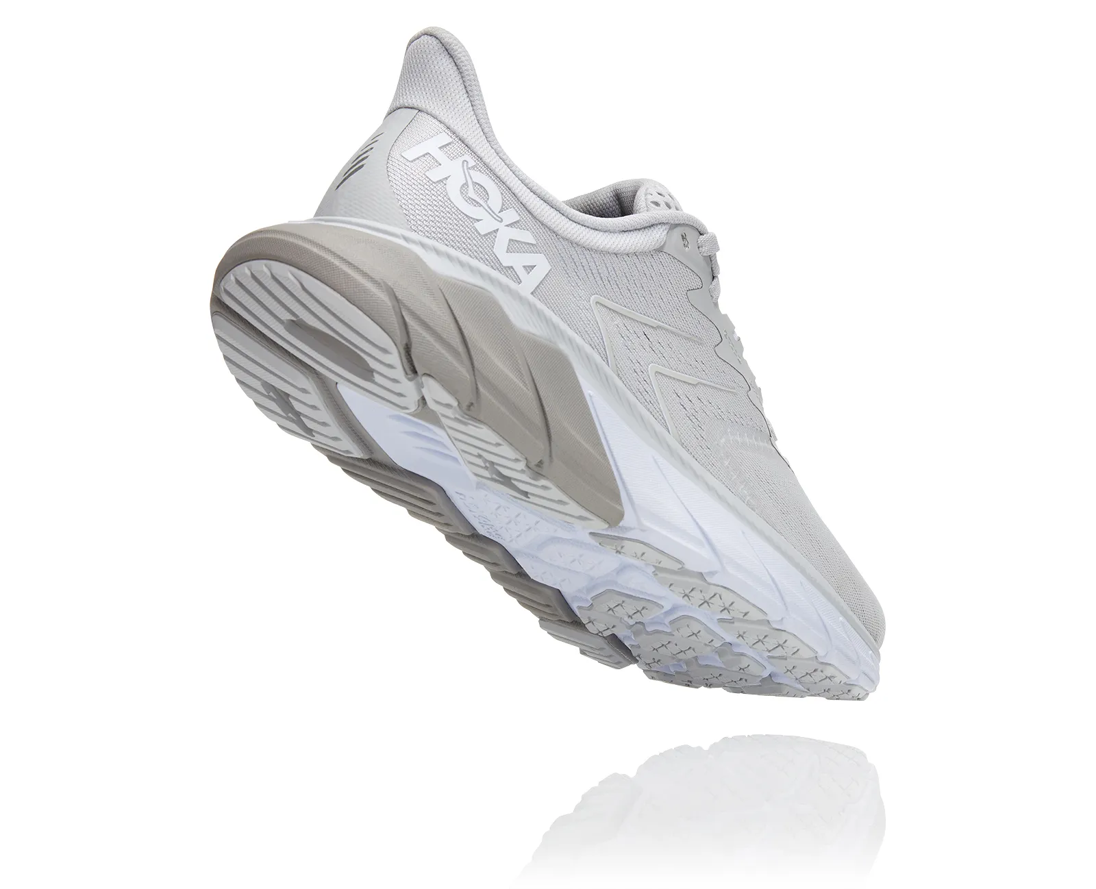 Hoka Womens Arahi 5 **Medium Width**- Lunar Rock/ Drizzle