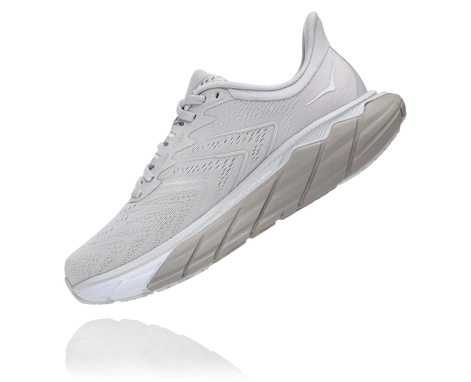 Hoka Womens Arahi 5 **Medium Width**- Lunar Rock/ Drizzle