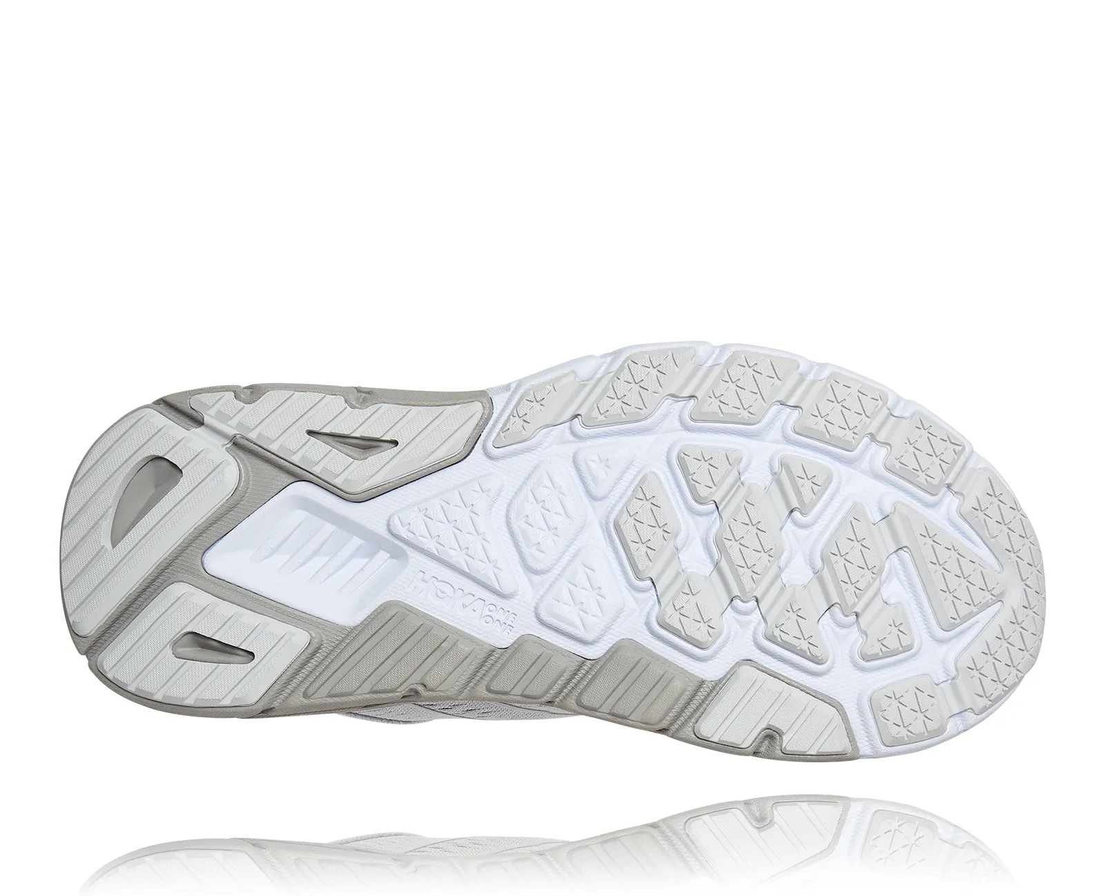 Hoka Womens Arahi 5 **Medium Width**- Lunar Rock/ Drizzle