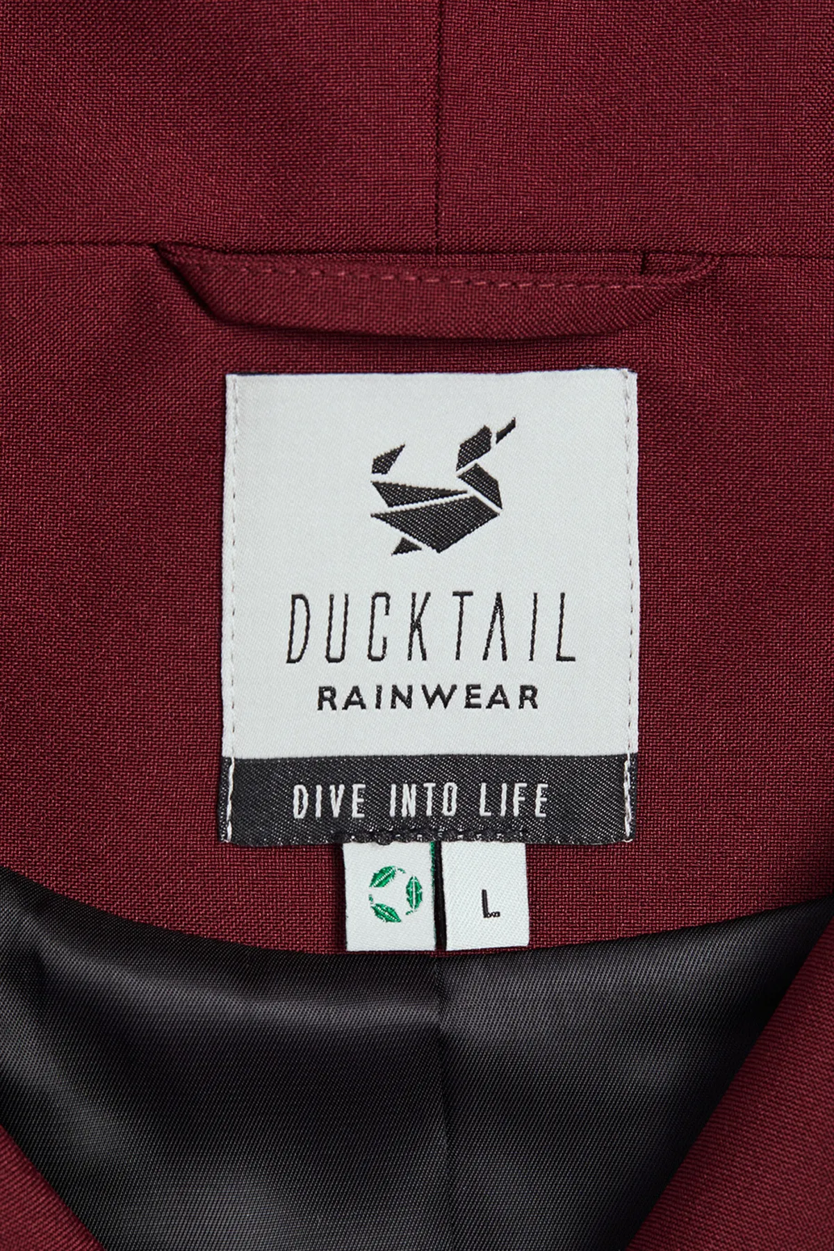 ICONIC RAINCOAT - BURGUNDY