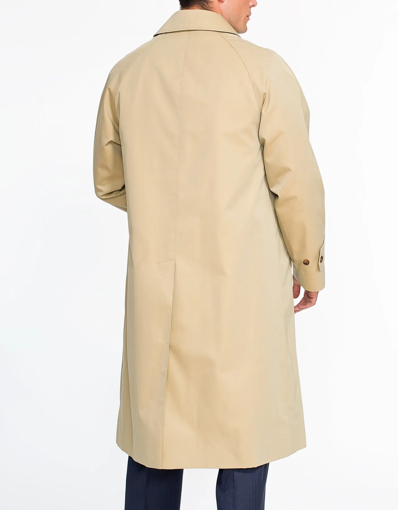 J. PRESS X GRENFELL TAN COTTON RAINCOAT