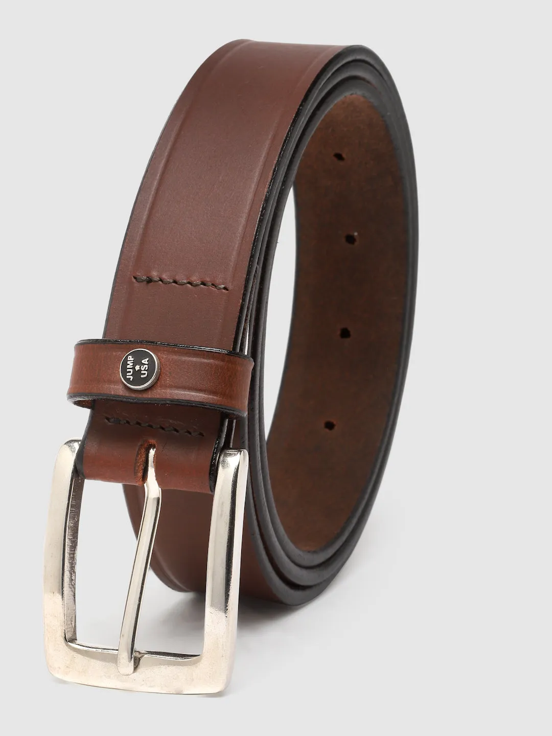 JUMP USA Men Leather Belt