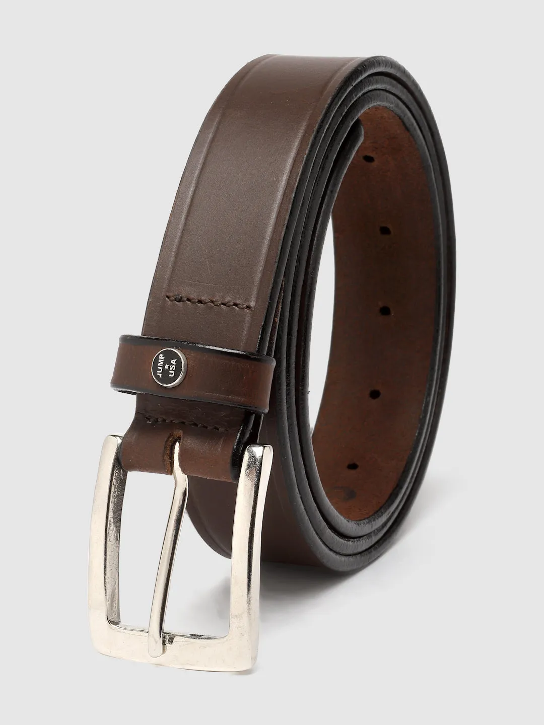 JUMP USA Men Leather Belt