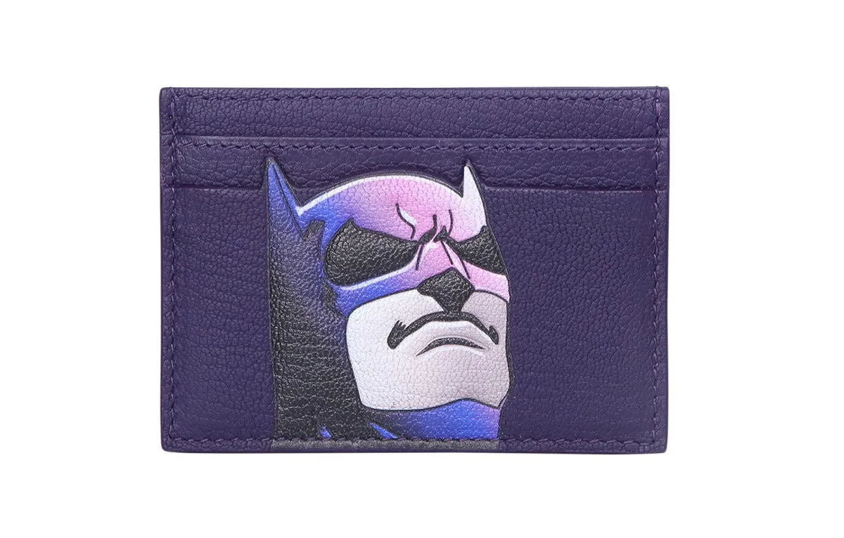 Lanvin X DC Comics Logo Embossed Cardholder