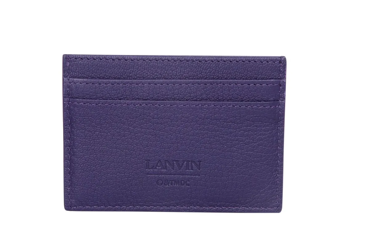 Lanvin X DC Comics Logo Embossed Cardholder