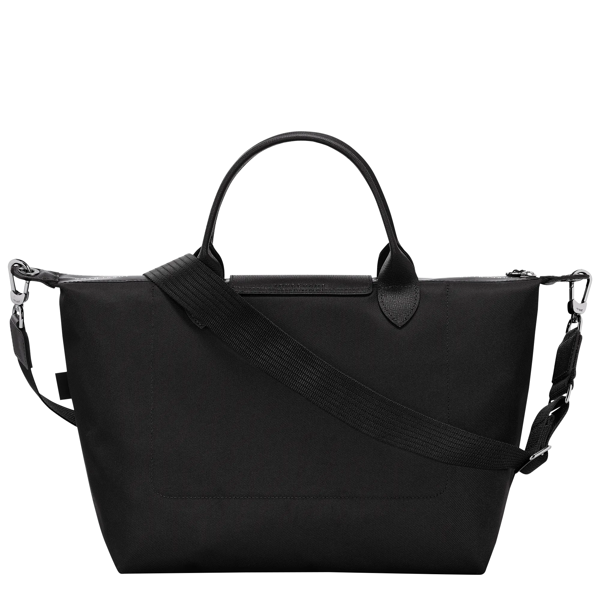 Le Pliage Energy L Handbag Black - Recycled canvas