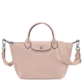 Le Pliage Xtra S Handbag Nude - Leather