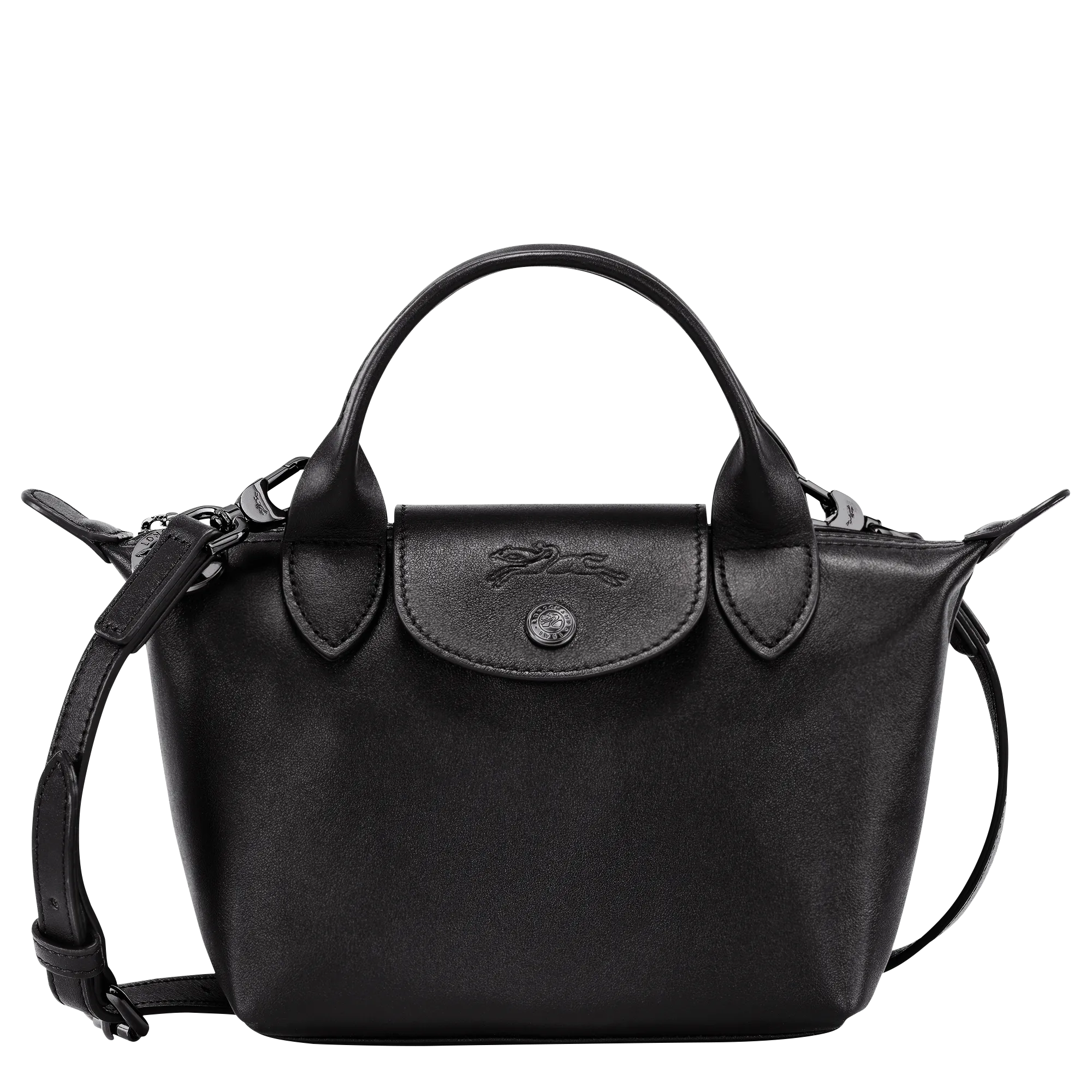 Le Pliage Xtra XS Handbag Black - Leather