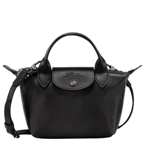 Le Pliage Xtra XS Handbag Black - Leather