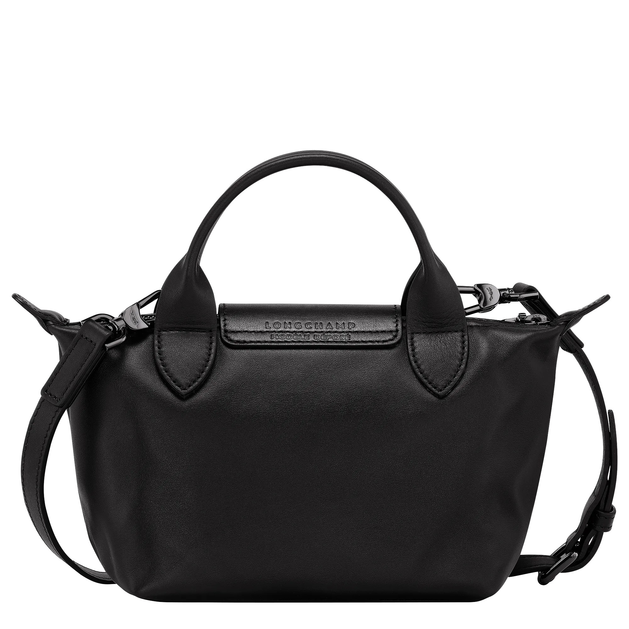 Le Pliage Xtra XS Handbag Black - Leather