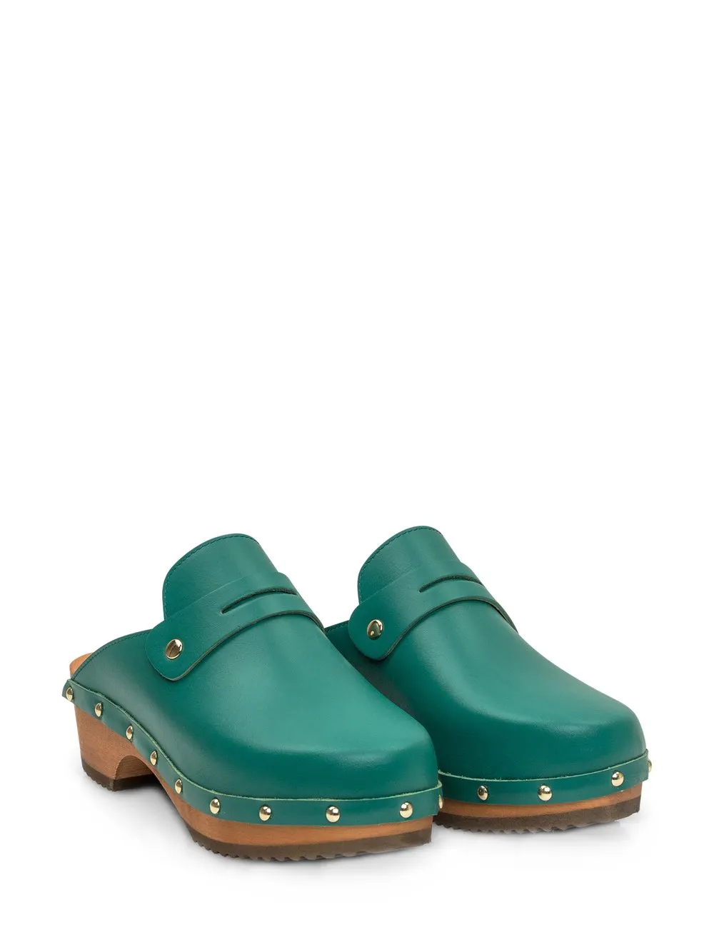 Leather Clogs