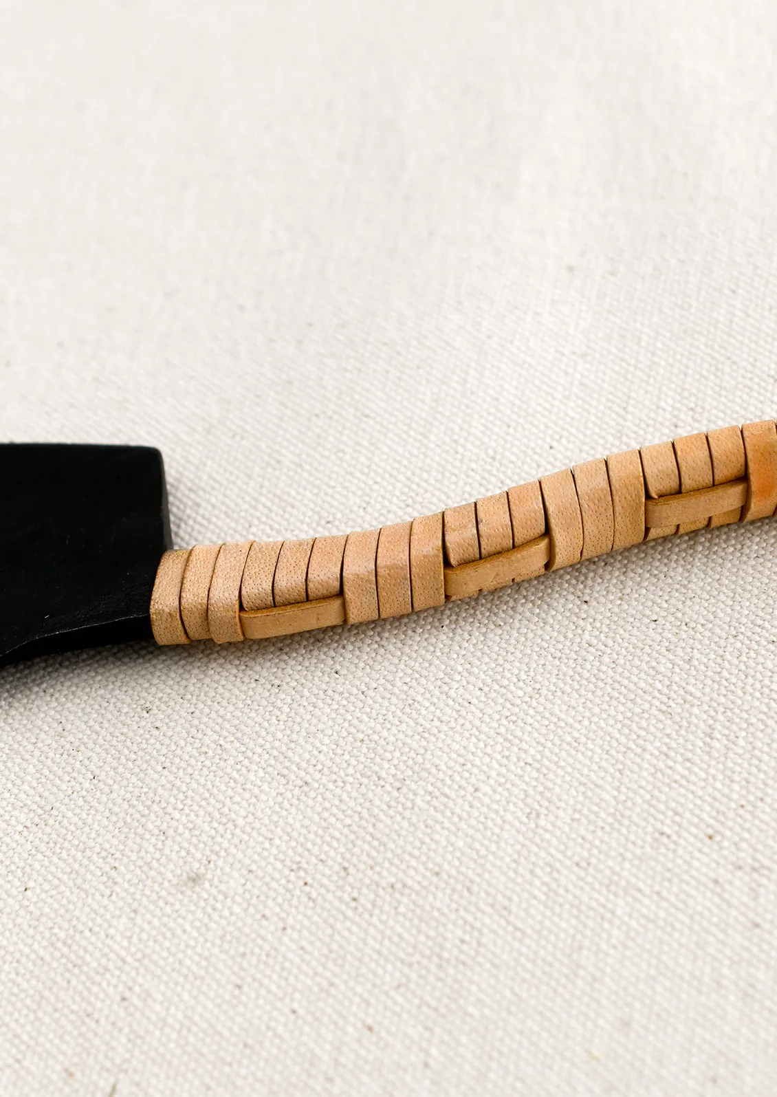 Leather Wrapped Cheese Knife