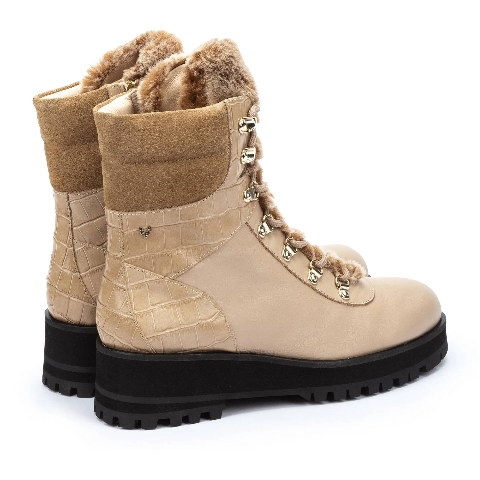 LINDEN Fur-lined boot