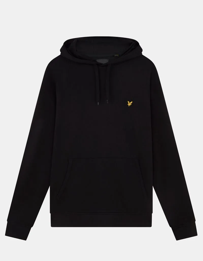 Lyle & Scott Core Plain Hooded Sweatshirts Black